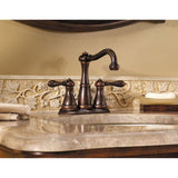 Pfister F046M0BU Marielle 2-Handle Mini-Widespread Bathroom Faucet in Rustic Bronze, Non-Water Efficient Model