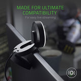 Razer Kiyo Streaming Webcam: 1080p 30 FPS / 720p 60 FPS - Ring Light w/ Adjustable Brightness - Built-in Microphone - Advanced Autofocus