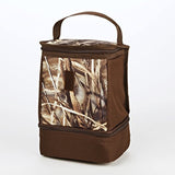 Fit & Fresh Boys' Austin Insulated Lunch Bag with Dual Compartments, Zipper closure (Realtree MAX-4 Camo)