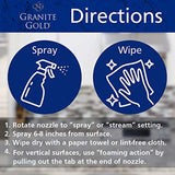 Granite Gold Daily Cleaner Refill Streak-Free Cleaning for Granite, Marble, Travertine, Quartz, Natural Stone Countertops, Floors-Made in the USA, 64 Ounces