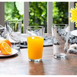 Drinking Glasses - Set of 10 - Highball Glass Cups 17oz. - Dishwasher Safe Cocktail glasses - Clear Heavy Base Tall Beer Glasses, Water Glasses, Bar Glass, Wine, Juice, Iced Tea, Cordial Glasses.