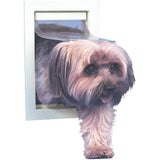 Perfect Pet Pet Door with Telescoping Frame, Small, 5" x 7" Flap Size