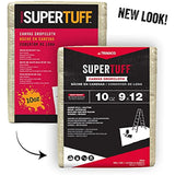 Trimaco 51121 SuperTuff Drop Cloth, 9-feet x 12-feet, Tan
