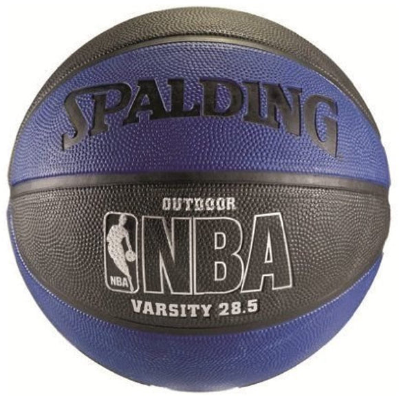 Spalding NBA Varsity Outdoor Basketball Blue/Black Size 6 (28.5-Inch)