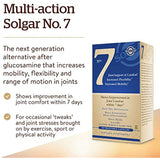 Solgar No. 7 - Joint Support and Comfort - 90 Vegetarian Capsules - Increased Mobility & Flexibility - Gluten-Free, Dairy-Free, Non-GMO - 90 Servings