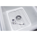 RUBBERMAID 1295-06-WHT Twin Sink Protector