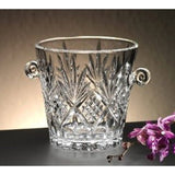 Elegant Crystal Ice Bucket with handles, wine cooler bucket, For weddings,events, parties