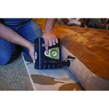 Slime 40034 Tire and Mattress Inflator, All-Purpose, High Pressure, High Volume, Analog 100 psi Dial Gauge, LED Light, 8 min Tire inflation, 3 Min Mattress inflation , Black