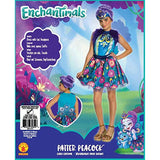 Rubie's Enchantimals Child's Costume, Patter Peacock, Medium Size 8-10