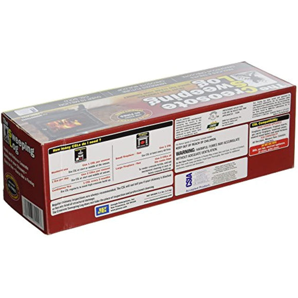 CSL SL824-12 Creosote Log, 1-pack, Brown