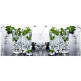 Set of 6 CRYSTAL HIGHBALL Durable Drinking glasses Limited Edition Glassware Drinkware Cups/coolers (11oz)