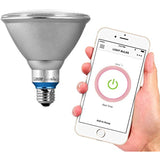 Feit Electric PAR38/LED/HBR 90W Equivalent (2700K) Dimmable Bluetooth Smart HomeBrite LED Flood Light Bulb, Soft White