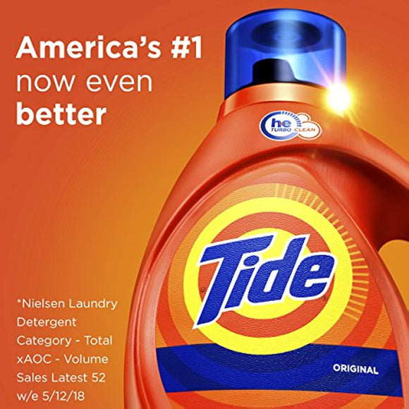 Tide Liquid Laundry Detergent, Original, 32 Loads, 46 Fl Oz