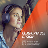 Plantronics BackBeat GO 810 Wireless Headphones, Active Noise Canceling Over Ear Headphones, Graphite Black