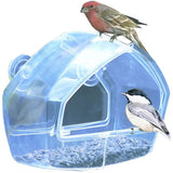 Perky-Pet Clear Birdscapes Window Feeder 348, 6.88W x 5.6D ins