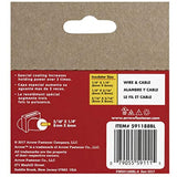 Arrow 591188BL T59 Insulated Black 1/4-Inch by 5/16-Inch, 1/4 Inch X 5/16 Inch, 300 Piece
