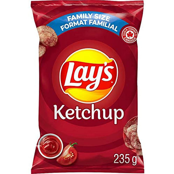 Lay's Potato Chips - Ketchup, 235g/8.3 oz