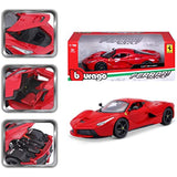 Bburago 1:18 Scale Ferrari Race and Play LaFerrari Diecast Vehicle (Colors May Vary)
