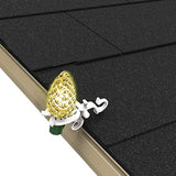 Commercial Christmas Hardware 9060-99-5635 Deluxe Shingle/Gutter Light Clips, White