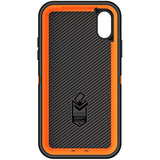 OtterBox DEFENDER SERIES SCREENLESS EDITION Case for iPhone Xs & iPhone X - Retail Packaging - (BLAZE ORANGE/BLACK W/REALTREE XTRA CAMO)