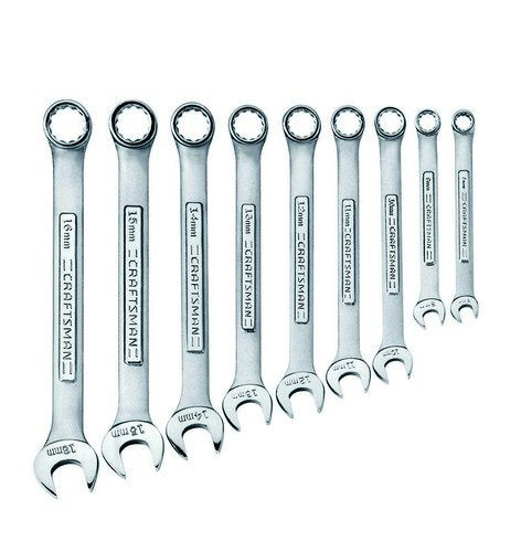 Craftsman 9 pc. Standard 12 pt. Combination Wrench Set, # 47044