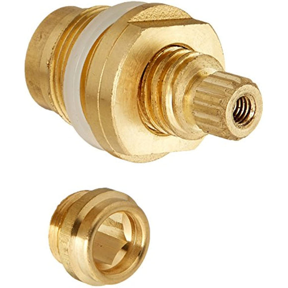DANCO Reduced-Lead, Hot Water Application Stem for Central Brass Faucets, Brass, 1C-7H, 1-Pack (15083E)