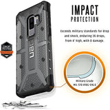 URBAN ARMOR GEAR UAG Designed for Samsung Galaxy S9 Plus [6.2-inch Screen] Plasma Feather-Light Rugged [Ash] Military Drop Tested Phone Case
