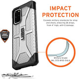 URBAN ARMOR GEAR UAG Samsung Galaxy S20 Plus Case [6.7-inch Screen] Plasma [Ice] Rugged Translucent Ultra-Thin Military Drop Tested Protective Cover