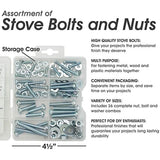 Bolts, Nuts, and Washer Assortment Kit, 108 Pieces