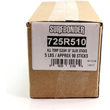 Surebonder 725R510 10-Inch All Temperature Glue Sticks, 90 Pieces