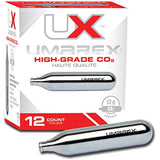 Umarex High-Grade CO2 Cartridges for Pellet Guns, BB Guns and Airsoft Guns, 12 Gram (Pack of 12)
