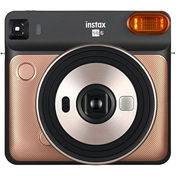 Fujifilm Instax Square SQ6 - Instant Film Camera - Blush Gold