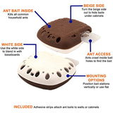 TERRO T334B Indoor Multi-Surface Liquid Ant Bait and Ant Killer - 4 Discreet Ant Bait Stations - Kills Common Household Ants