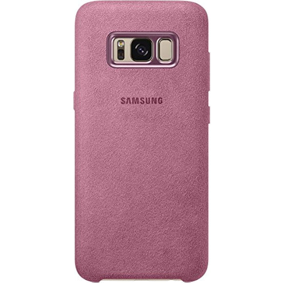 Samsung Original S8 Alcantara Back Phone Case Cover - Pink,EF-XG950APEG