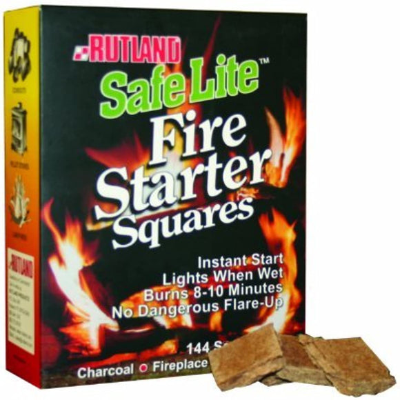 Rutland Fire Starters 144/Pack