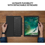 Logitech iPad Pro 10.5 inch Keyboard Case | SLIM COMBO with Detachable, Backlit, Wireless Keyboard and Smart Connector (Black)
