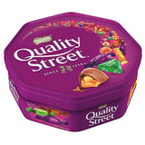 Quality Street Tub 650G - Assorted milk and dark chocolates and toffees