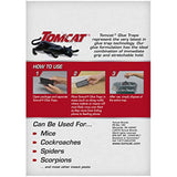 Tomcat 032310 Household Pests, Professional Strength Glue Size with Eugenol for Enhanced Stickiness, Captures Rat an, 4 PK