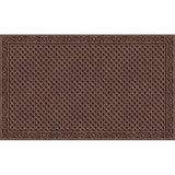 Apache Mills Textures Iron Lattice Entrance Mat, Walnut, 18-Inch By 30-Inch