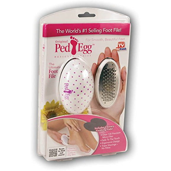 Ped Egg Pedicure Foot File, Colors may vary