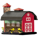 Audubon Red Barn Combo Seed Bird Feeder Model 6290