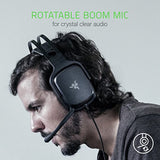 Razer Tiamat 2.2 v2 Gaming Headset: Dual Subwoofers - in-Line Audio Control - Rotatable Boom Mic - Works with PC - Classic Black, Black (RZ04-02080100-R3U1)