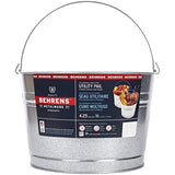 Behrens C17GS Galvanized Steel Utility Pail, 4-1/4 Gallon