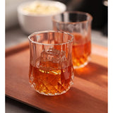 Le'raze Posh Crystal Collection Shot Glass Perfect for Serving Scotch, Whiskey, Tequila, or Vodka (Set of 6 - 2oz. Drink Shot Cups, Tumblers)