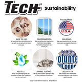 TECH Stain Remover - Effective Stain Remover for Carpet, Clothing, Laundry, Upholstery and Other Washable Fabrics (2 oz)