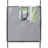 Prime-Line Bronze Aluminum Screen Door Grille 1 pc.