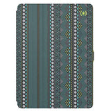 Speck Products Stylefolio Print iPad 9.7-Inch Case and Stand, (2017/2018), 9.7-Inch iPad Pro, iPad Air 2/Air, Geostripe Citron Green/Slate