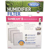 Best Air Humidifier Wick 3 pk For Fits for Bionaire BCM645, 646, 646C, 4600,