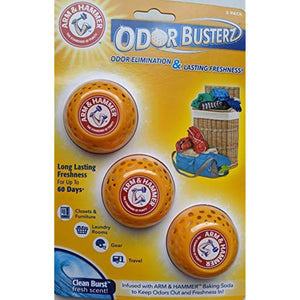 Arm & Hammer Odor Busterz Clean Scent Odor Absorber 3 Count