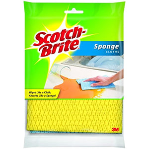 3M COMPANY 9055 Sponge Cloth (2 Pack) - Color May Vary
